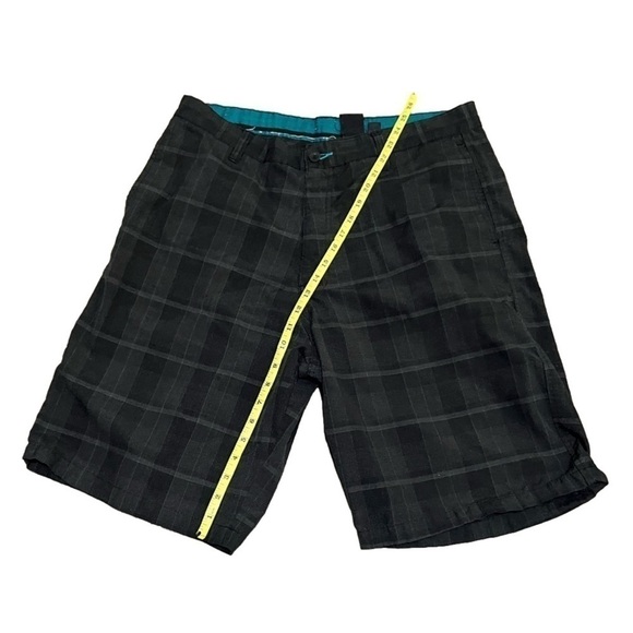 Burnside Plaid Cotton Polyester Shorts Men’s Size 34 - Picture 12 of 13